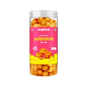 Craveda Roasted & Flavoured Makhana (Foxnuts) Peri Peri