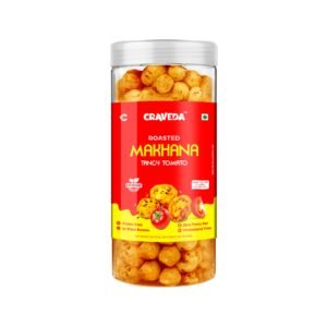 Craveda Roasted & Flavoured Makhana (Foxnuts) Tangy Tomato