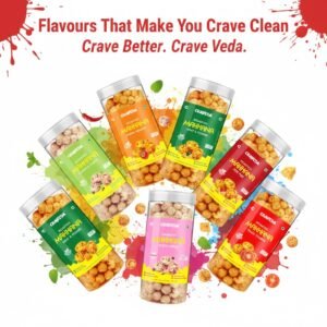 Craveda roasted makhana foxnuts combo pack of 7 healthy snack